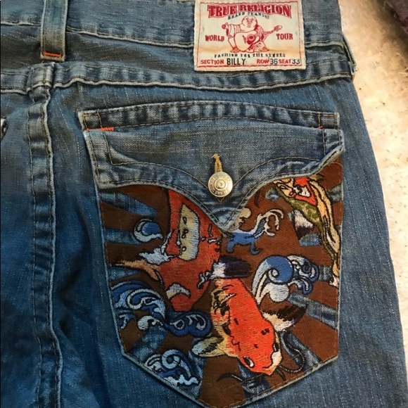 MENS TRUE RELIGION JEANS - Picture 7 of 8